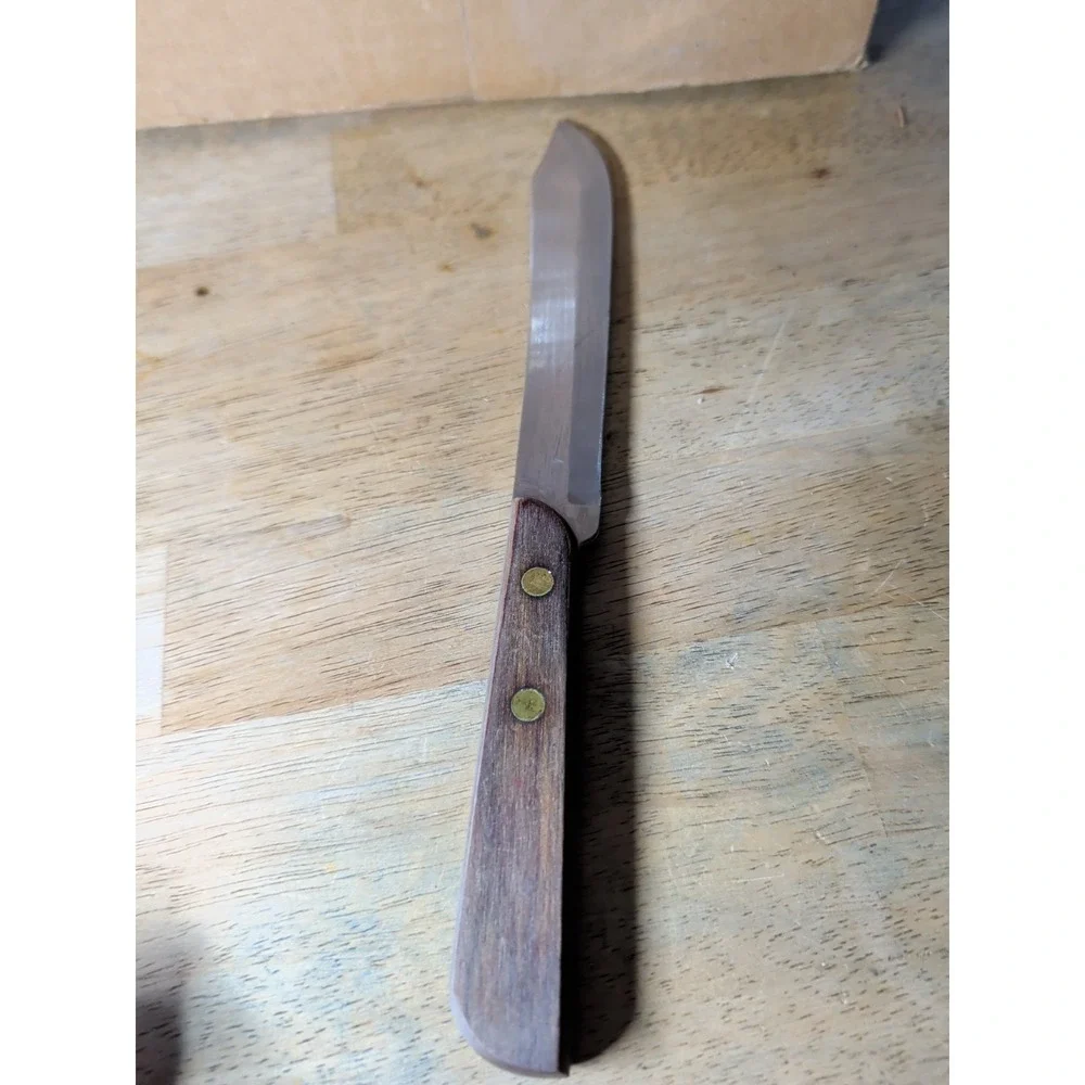Vintage ROYAL BRAND CUTLERY SHARP-CUTTER Stainless Steel Chefs‎ Knife BA43B2206